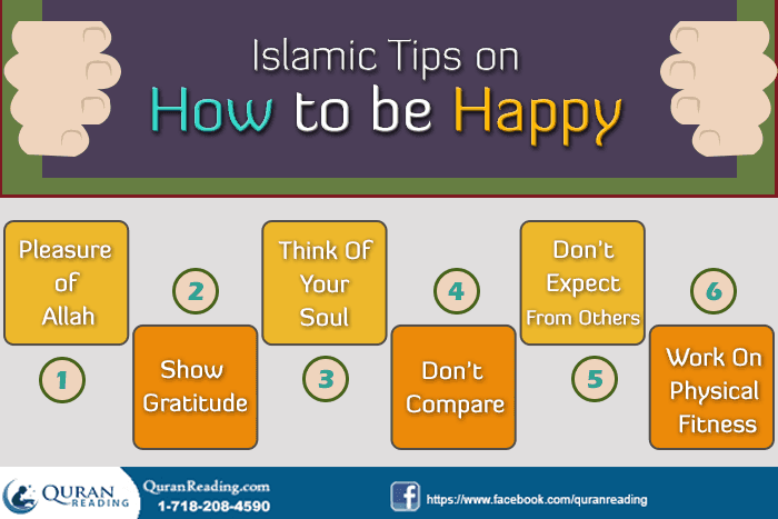 Islamic Tips On How To Be Happy And Relieve Stress