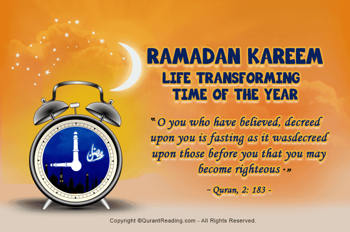 Ramadan Kareem – Life Transforming Time Of The Year