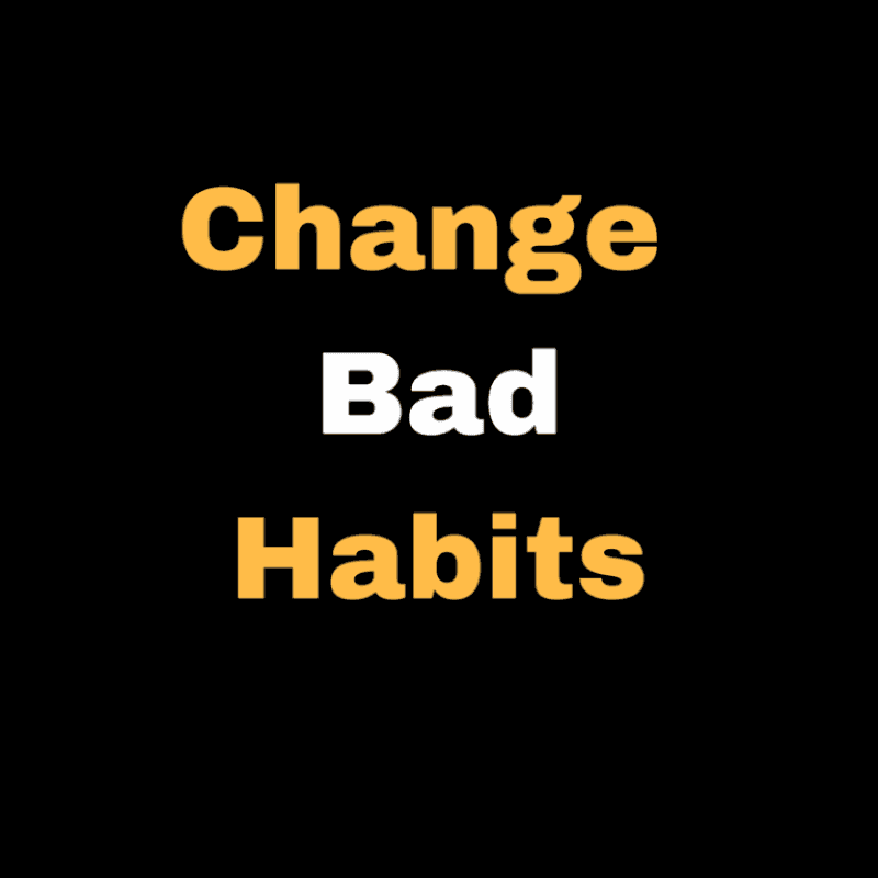 Essential Tips to Change Bad Habits | The Habit Change Cheat sheet