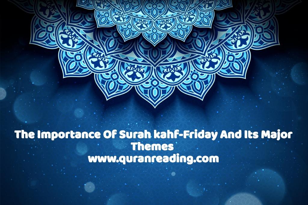 The Importance Of Surah kahf-Friday And Its Major Themes